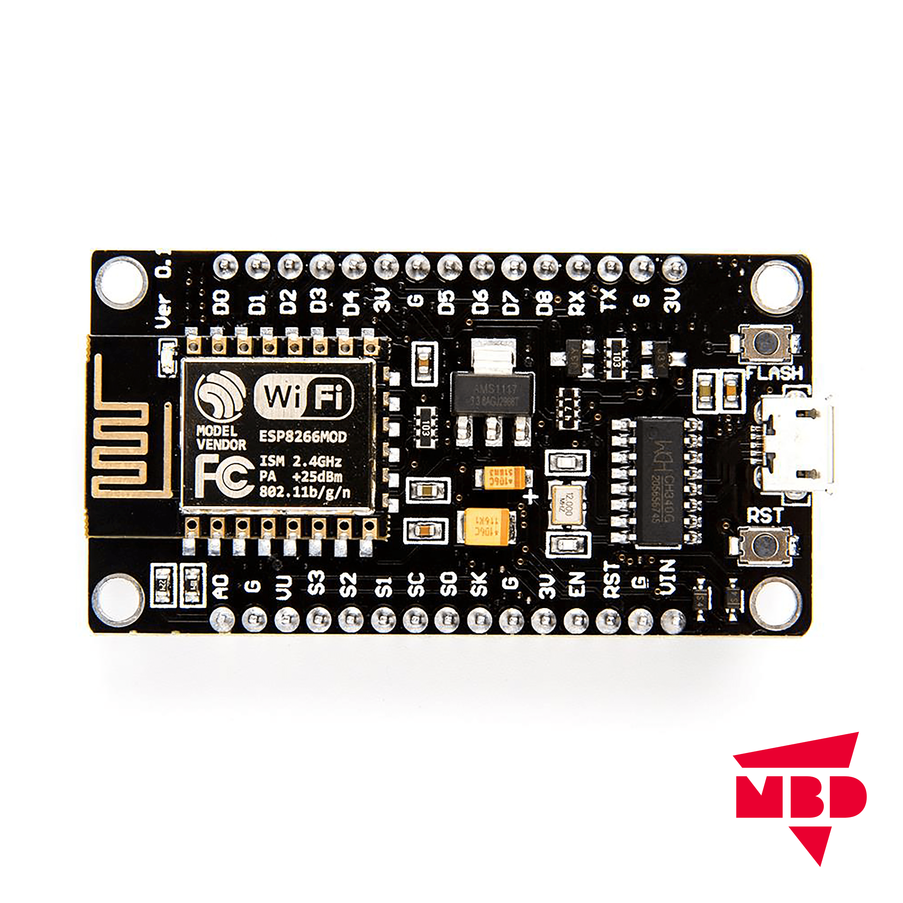 ESP8266 WLAN NodeMCU V3 Lua Board ESP-12E Development Bluetooth WiFi Arduino