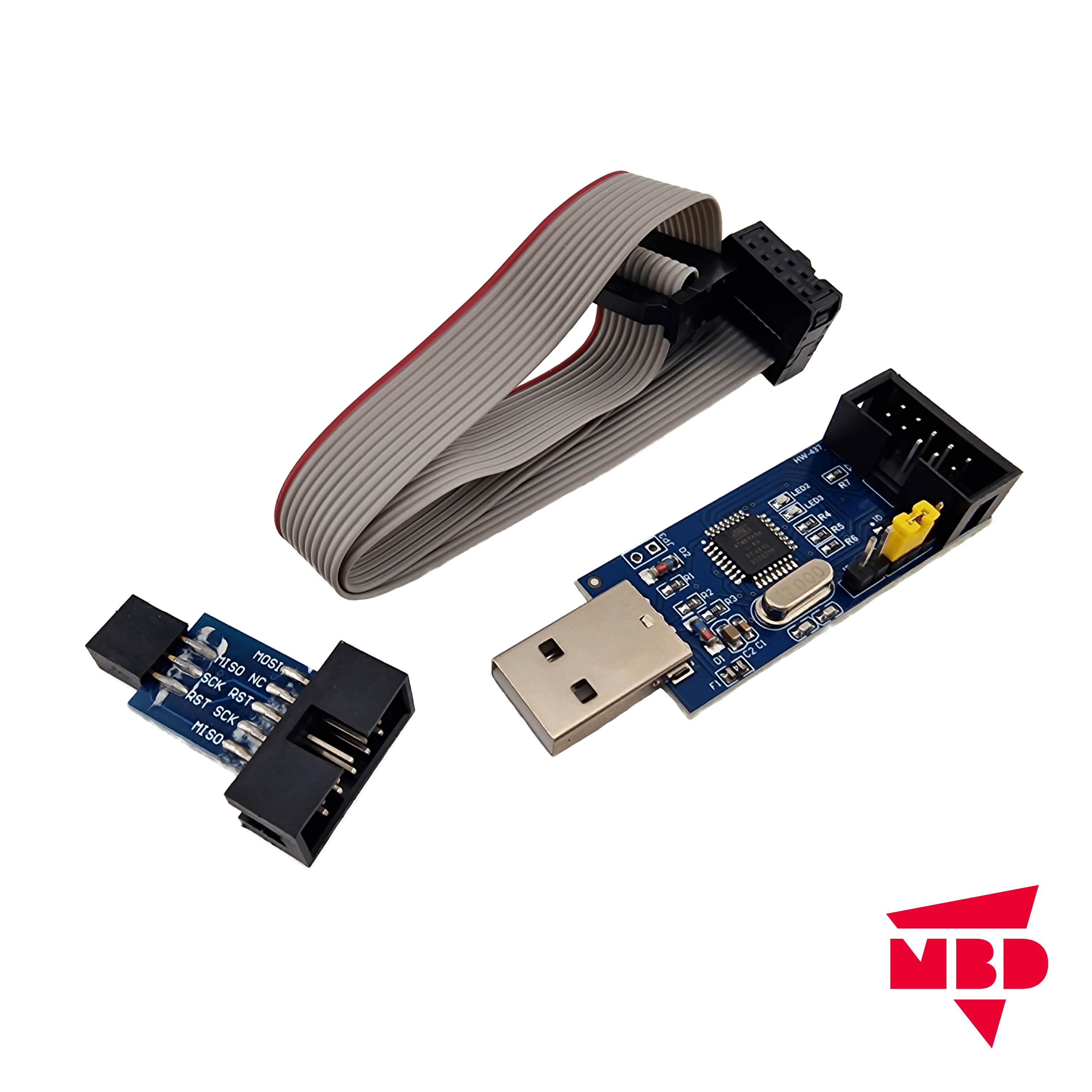 USBasp AVR ISP Programmer 3,3V / 5V für Atmel AVR Mikrocontroller (ISP)